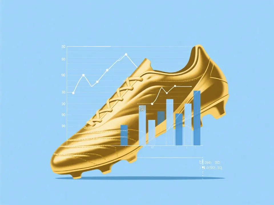 金靴奖预测的数据可视化示意图